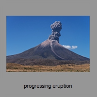 progressing eruption
